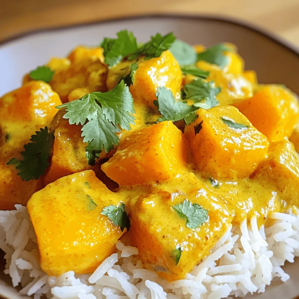Coconut Curry Butternut Squash Flavorful Comfort Dish