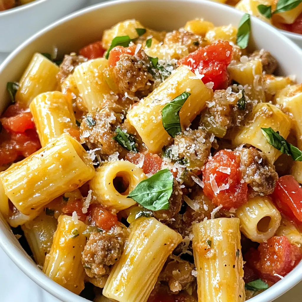 Creamy Marry Me Ditalini Sausage Pasta Delight