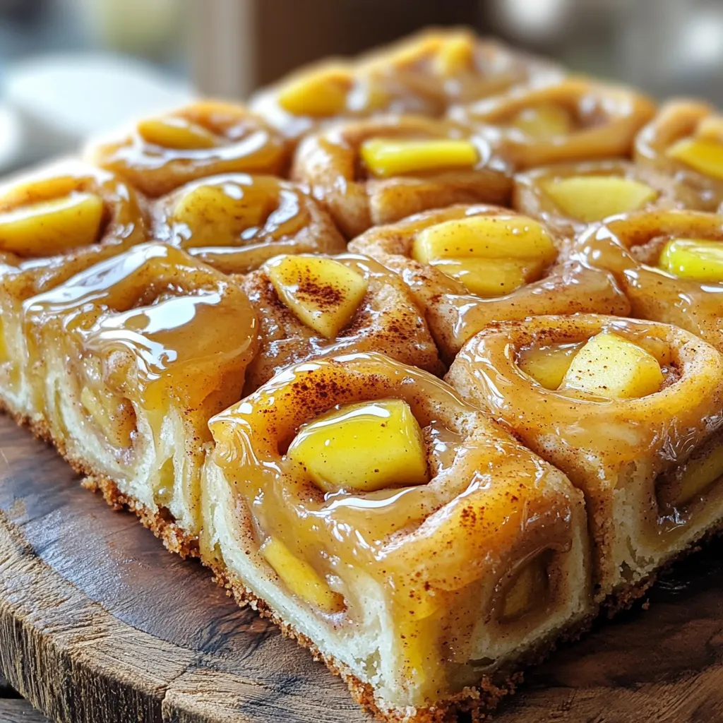 Apple Cider Cinnamon Roll Cake Irresistible Dessert