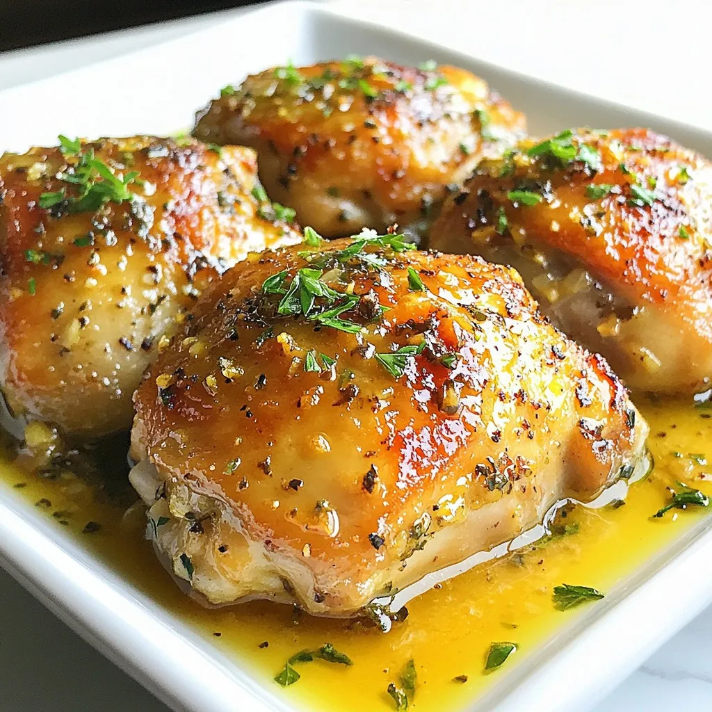 Honey Mustard Chicken Thighs Deliciously Simple Recipe