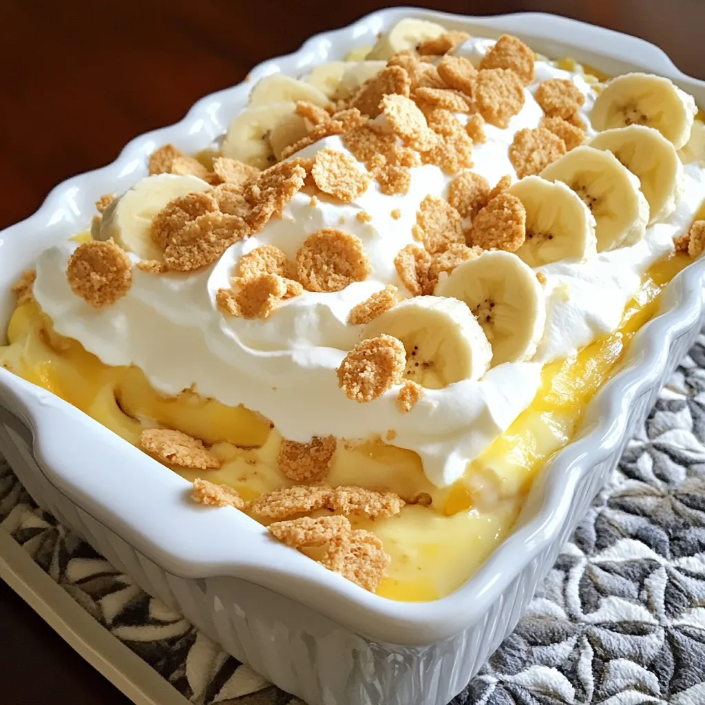 Classic Banana Pudding Creamy and Irresistible Treat