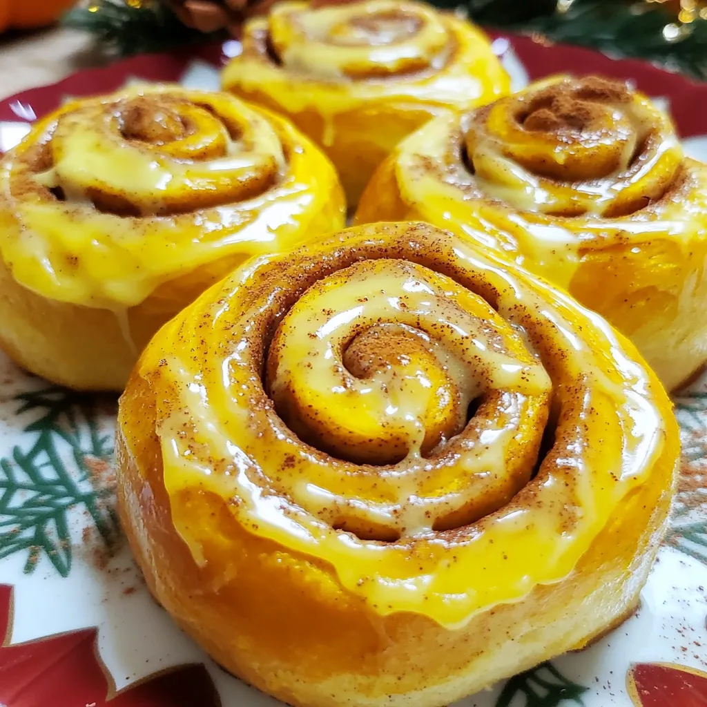 Pumpkin Cream Cheese Cinnamon Rolls Irresistible Delight