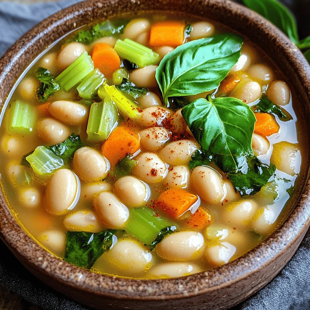 Slow Cooker Tuscan White Bean Soup Comfort Food Delight
