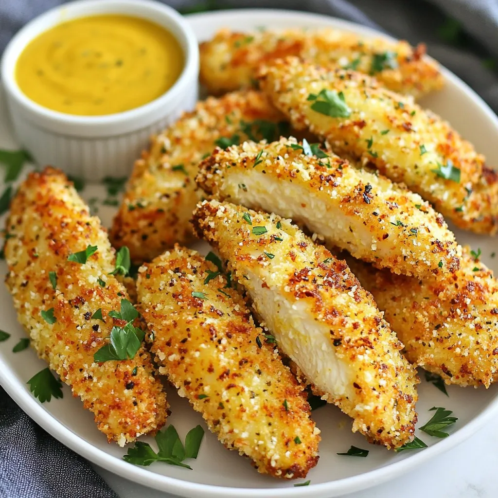 Crispy Baked Chicken Tenders Easy and Delicious Recipe
