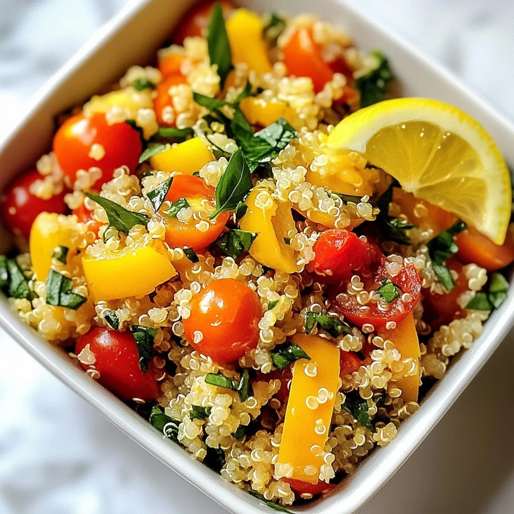 Lemon Herb Quinoa Pilaf Flavorful and Nutritious Dish