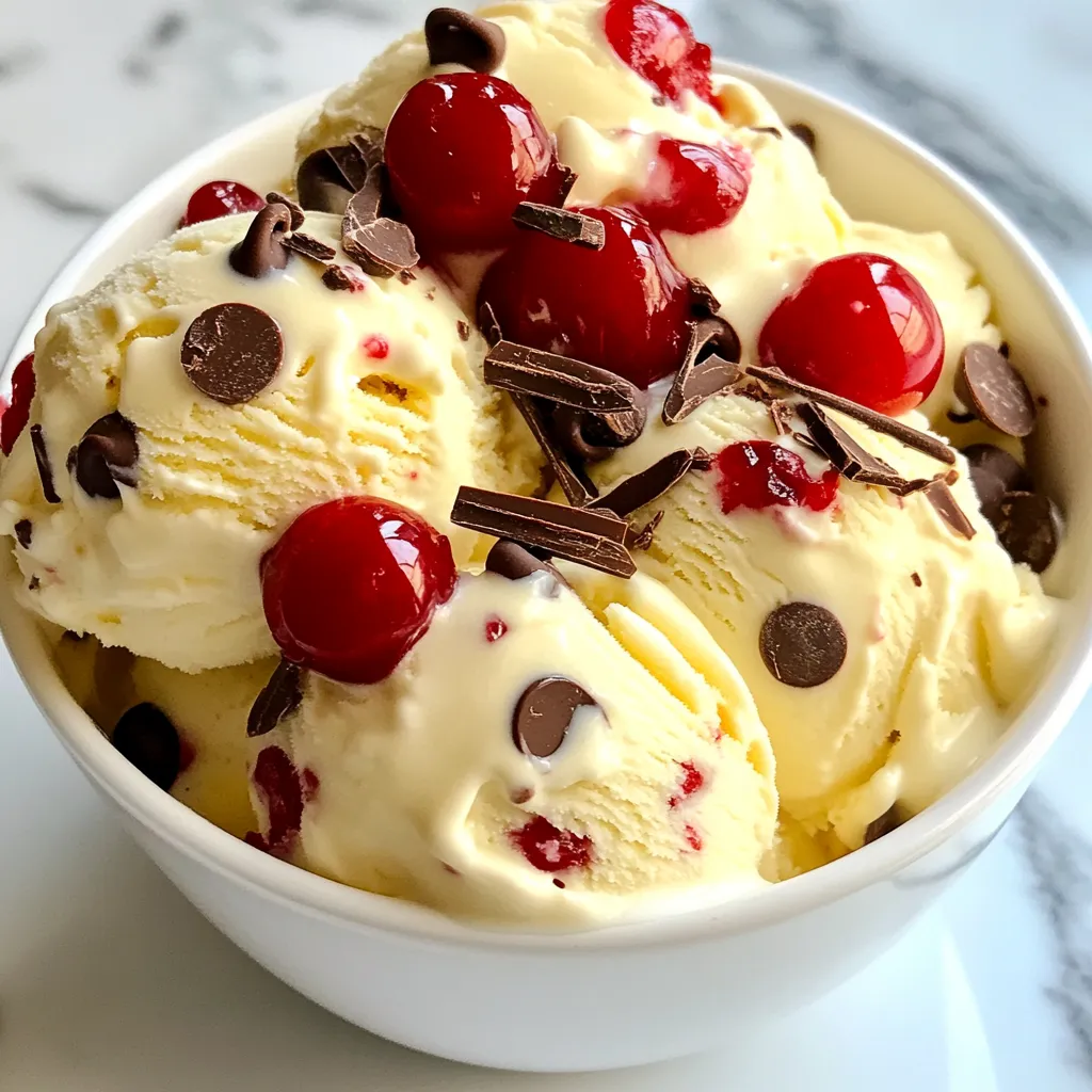 Cherry Garcia Ice Cream Copycat Easy Homemade Treat