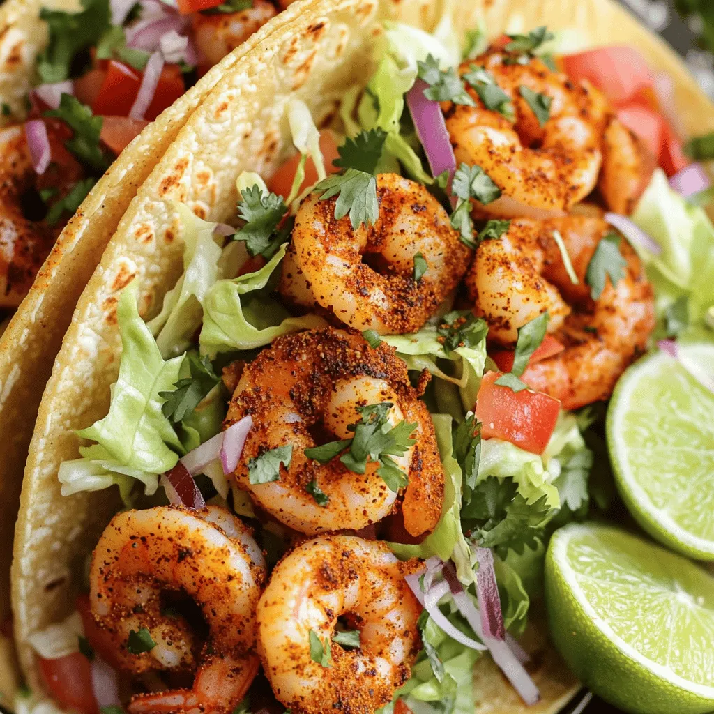 Air Fryer Cajun Shrimp Tacos Flavorful and Easy Meal