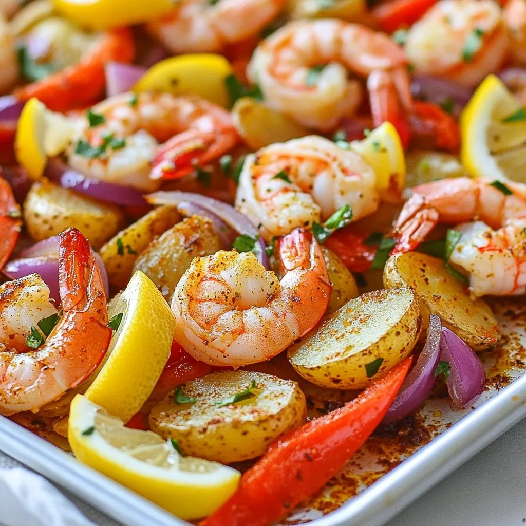 Cajun Shrimp Sheet Pan Dinner Simple and Tasty Meal