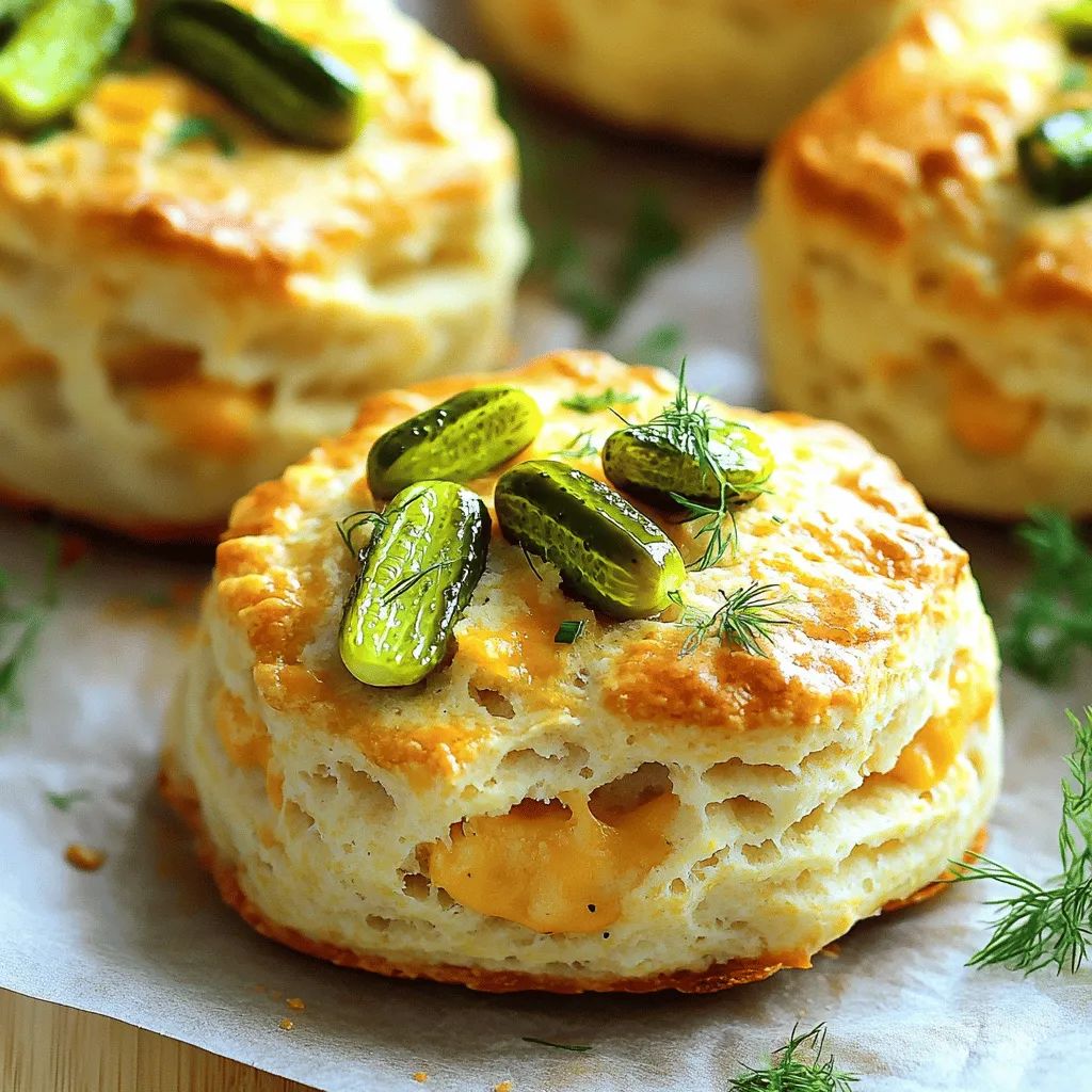 Dill Pickle Cheddar Biscuits Easy and Flavorful Recipe