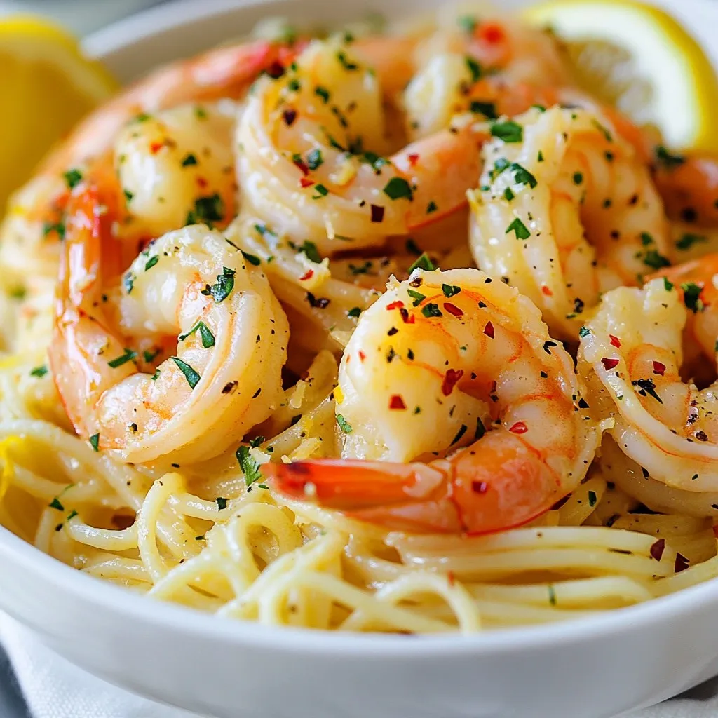 Mouthwatering Shrimp Scampi Linguine Quick and Easy Dish
