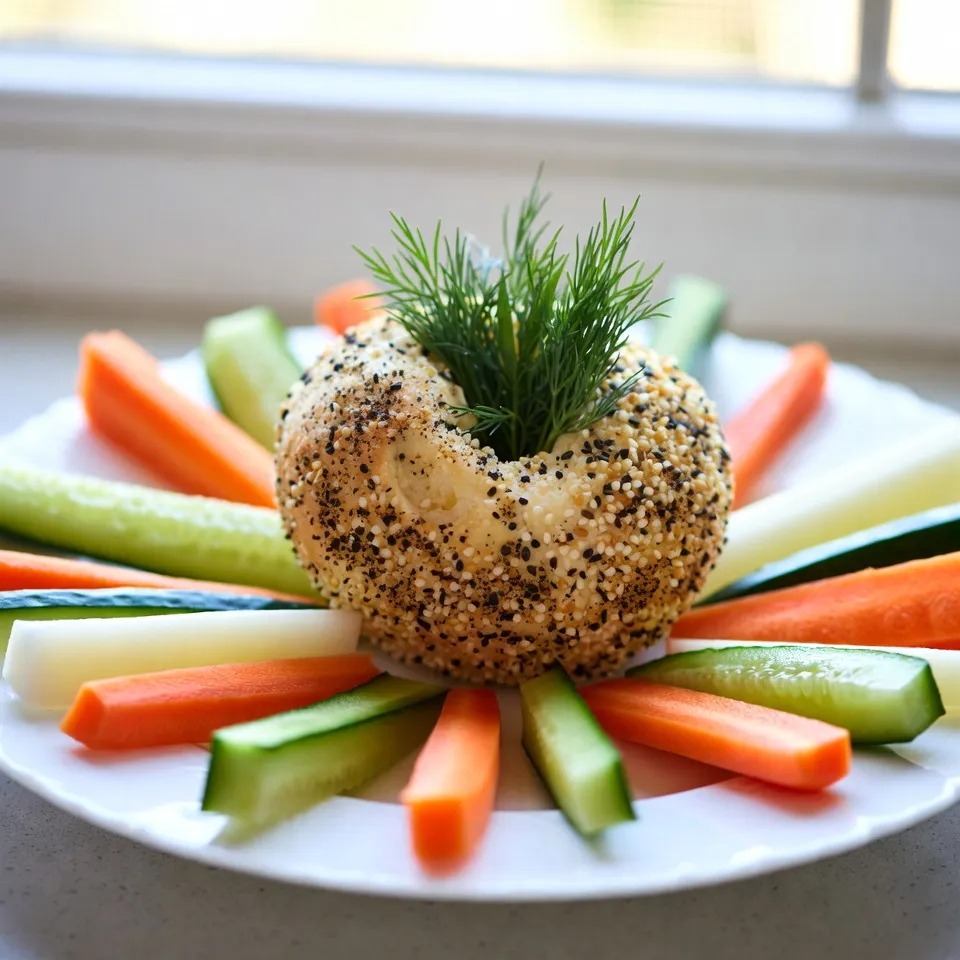 Everything Bagel Cheese Ball Tasty Party Appetizer