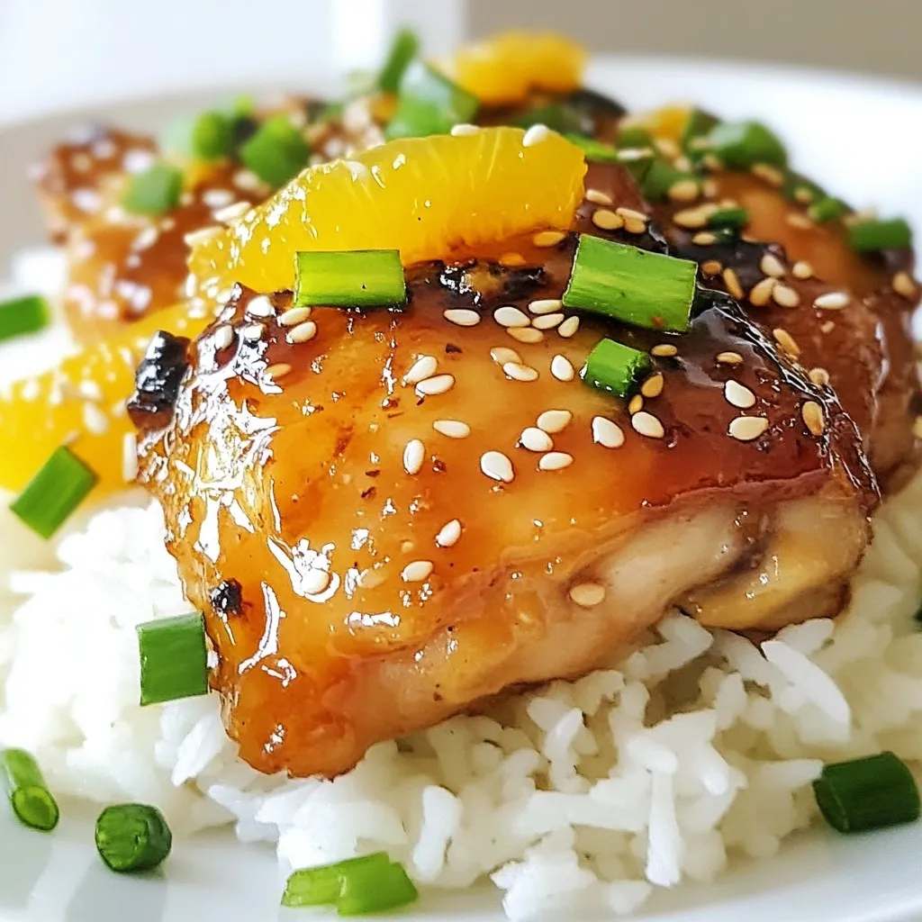 Tangy Orange Ginger Chicken Flavorful and Juicy Dish