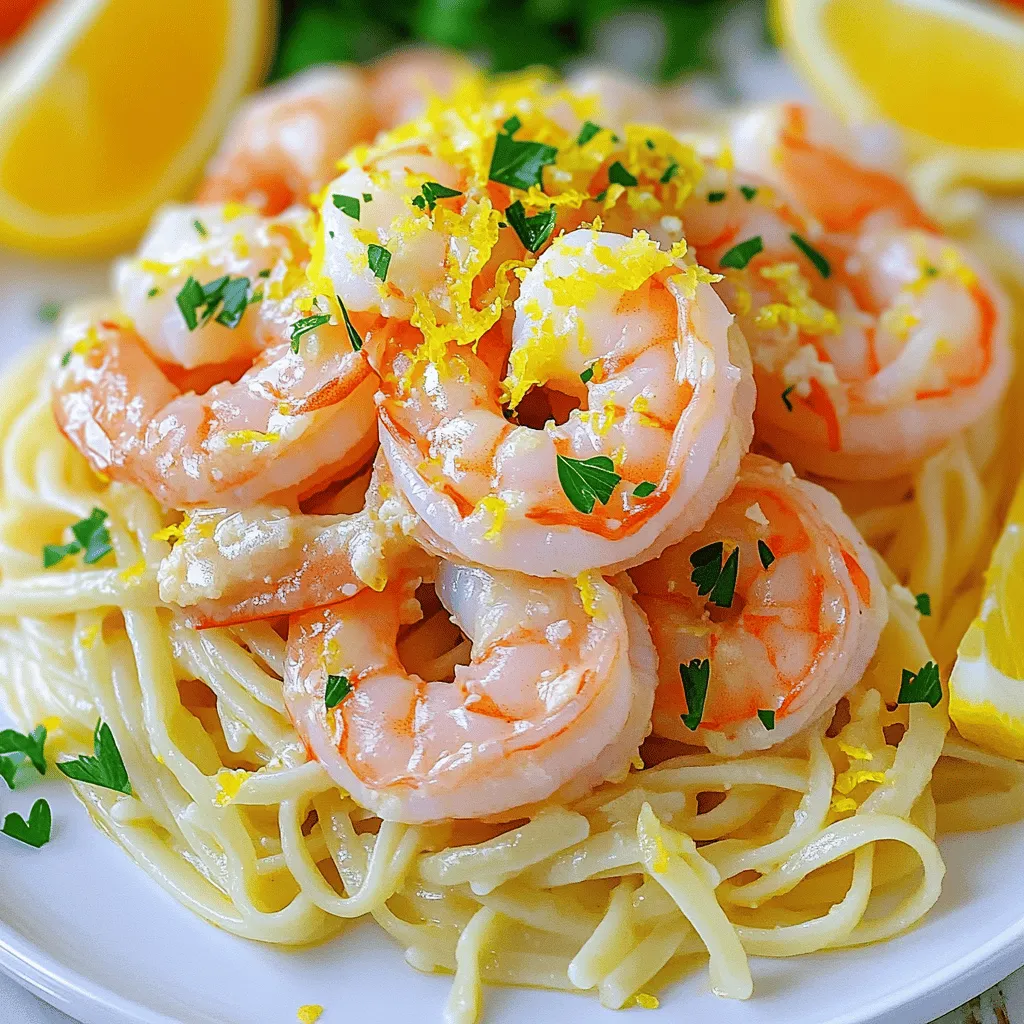 Lemon Garlic Shrimp Scampi Flavorful and Simple Dish