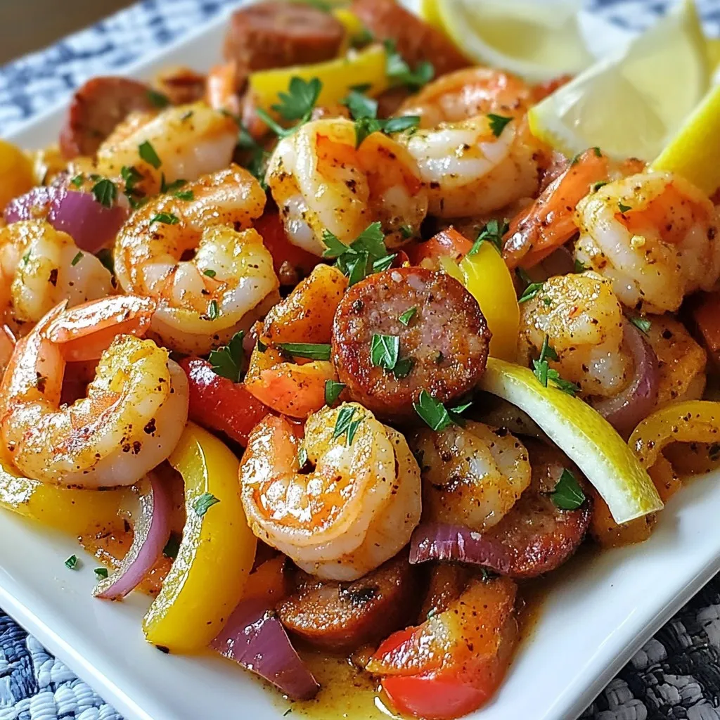 Cajun Shrimp &#038; Sausage Foil Packets Tasty and Simple