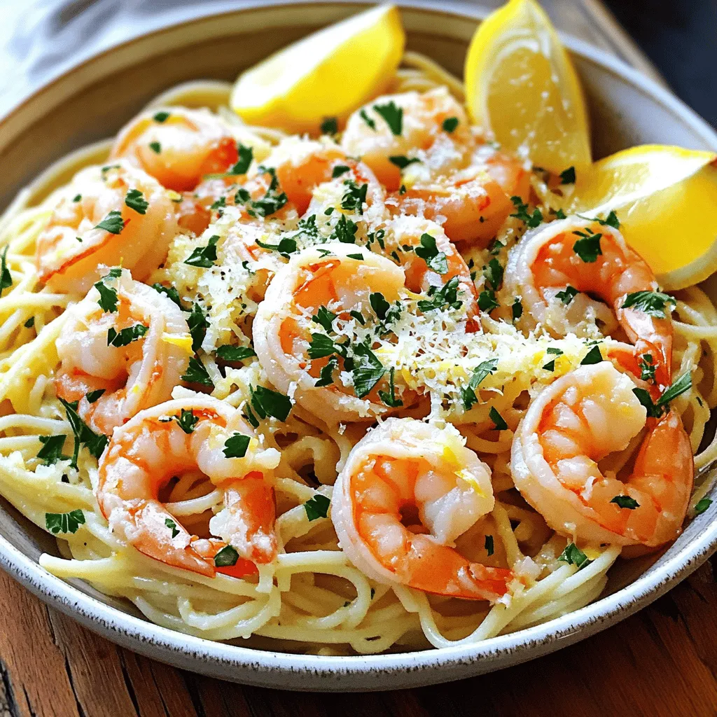Lemon Garlic Shrimp Scampi Flavorful and Easy Dish