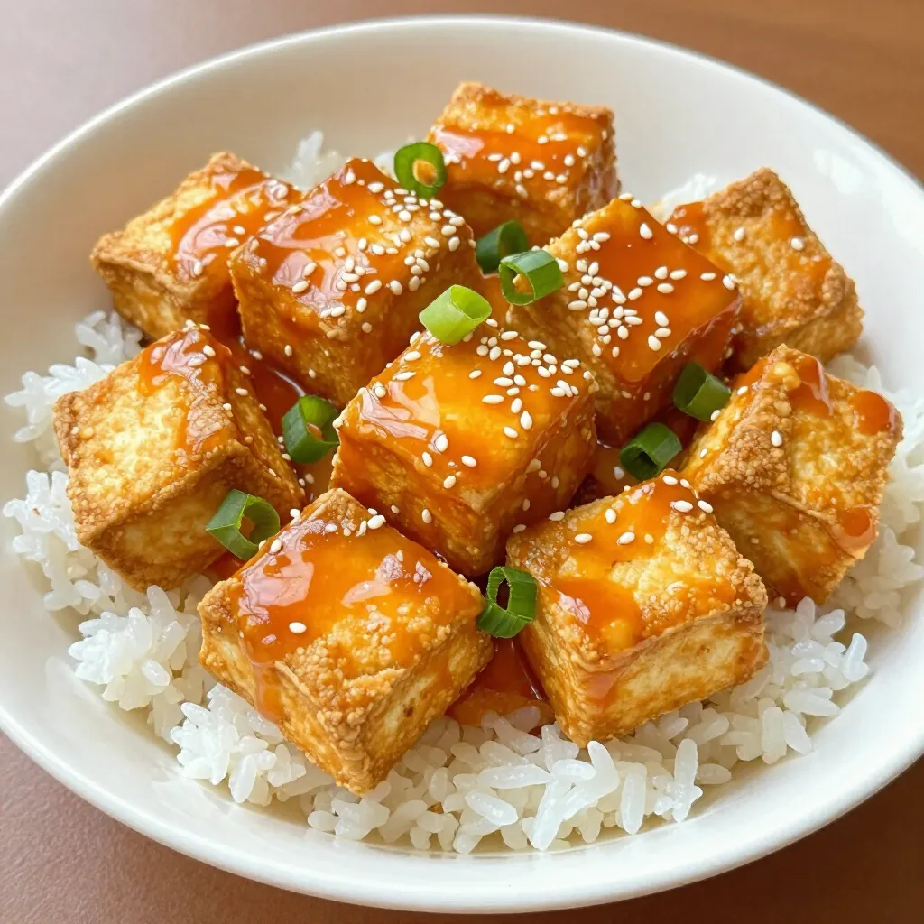 Crispy Orange Tofu Flavorful Delight in Minutes