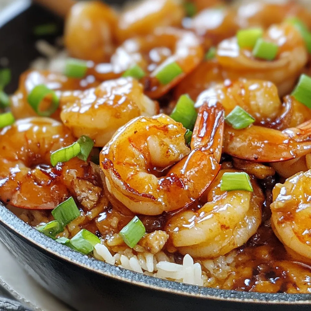 Honey Garlic Shrimp Skillet Quick and Tasty Meal