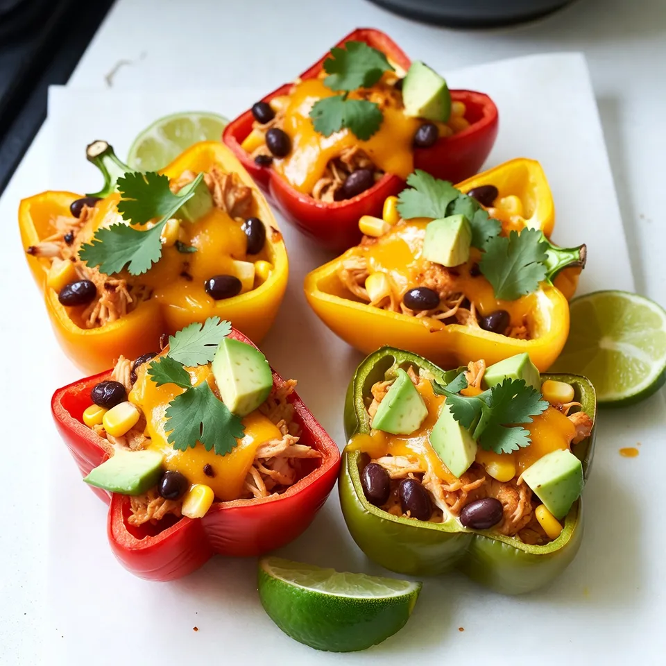 Chicken Fajita Stuffed Peppers Flavorful and Filling Meal