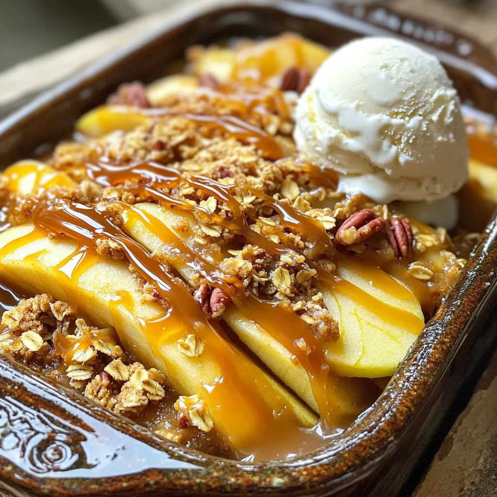Caramel Pecan Apple Crisp Irresistible Dessert Recipe