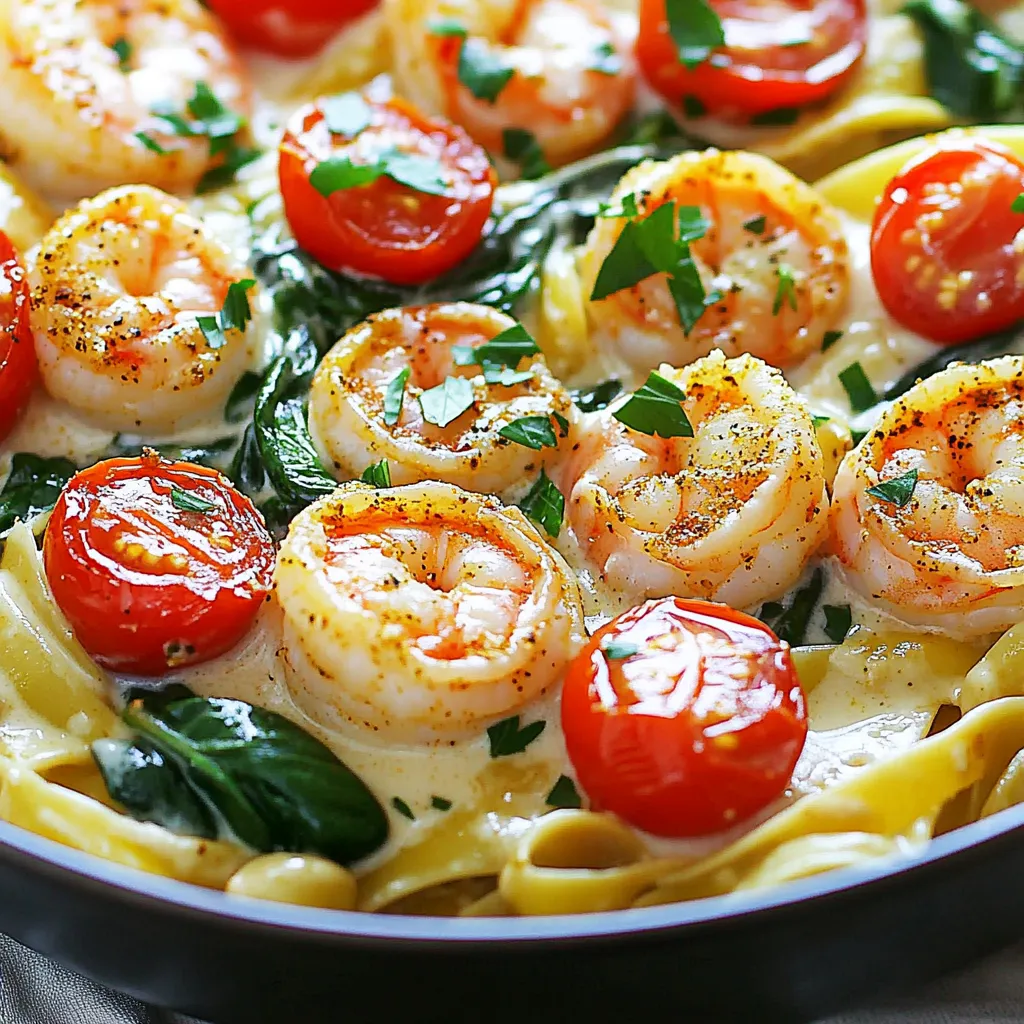 One Pot Cajun Shrimp Alfredo Flavorful and Simple Dish
