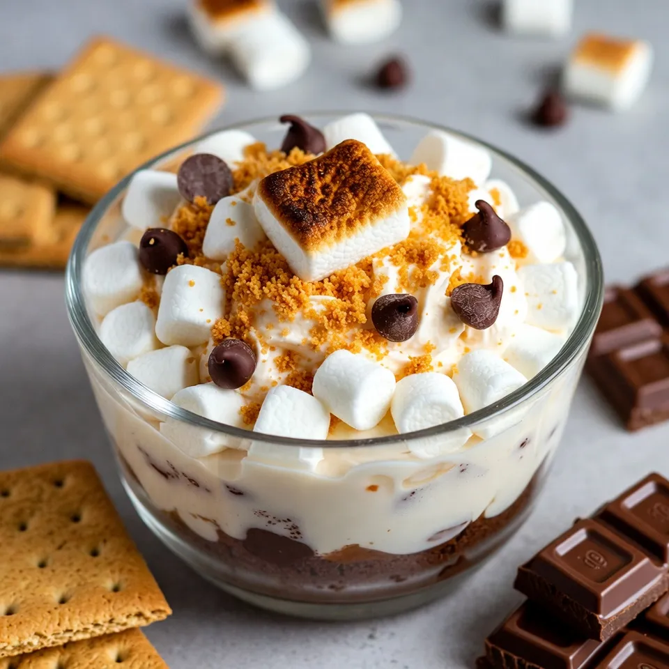 S’mores Cheesecake Dip Tasty and Easy Dessert Delight