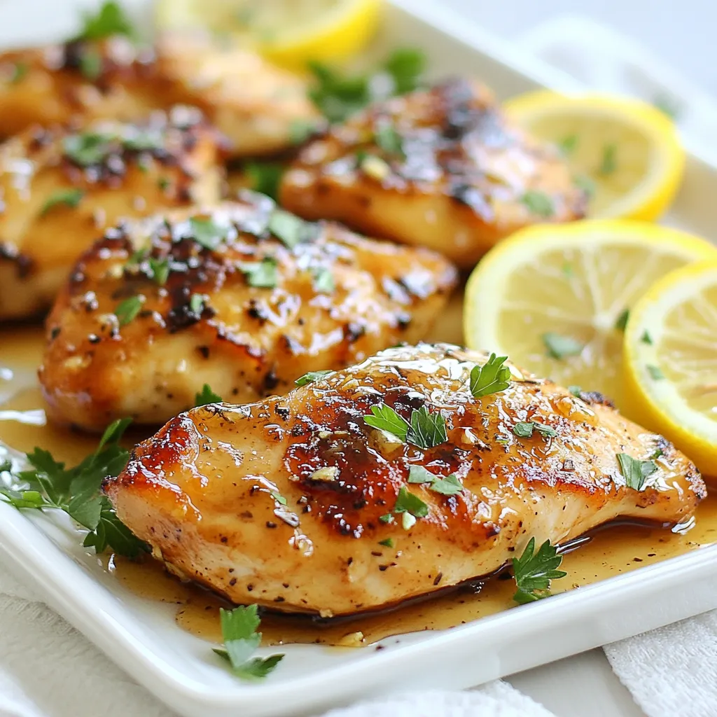 Honey Lemon Garlic Chicken Flavorful Dinner Recipe