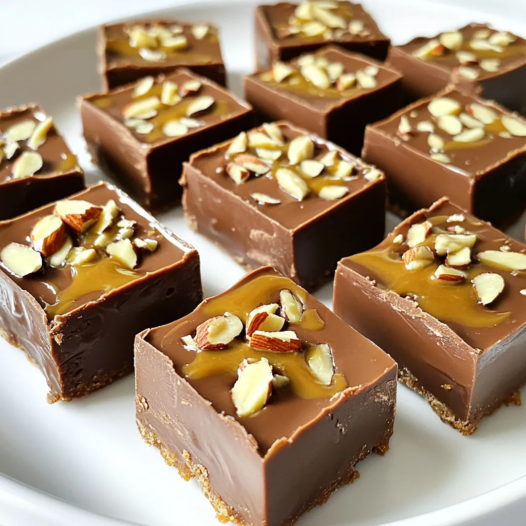 No-Bake Chocolate Almond Butter Fudge Delight