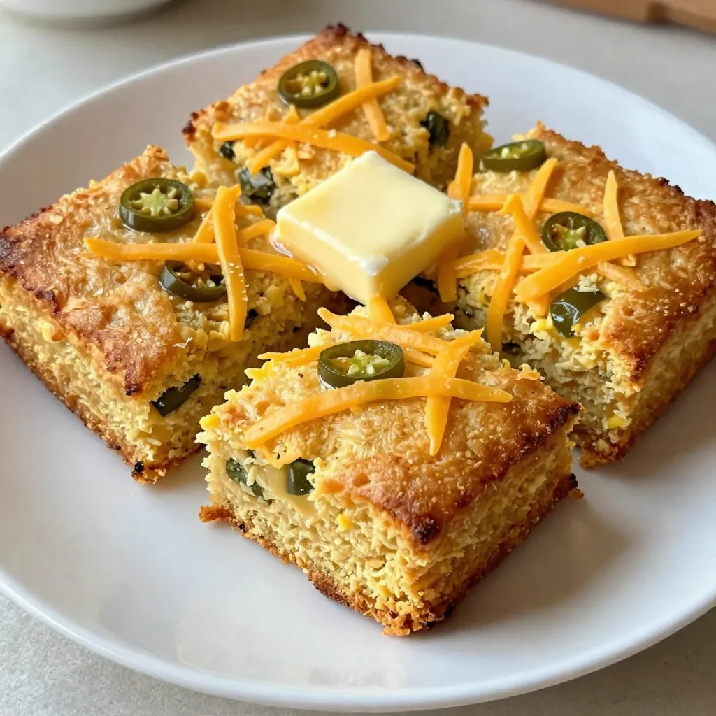 Jalapeño Cheddar Cornbread Flavorful Comfort Dish