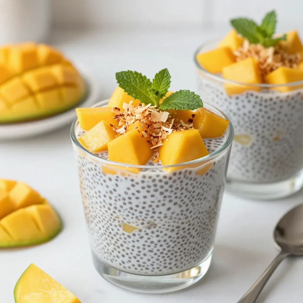 Mango Coconut Chia Pudding Nourishing and Simple Recipe