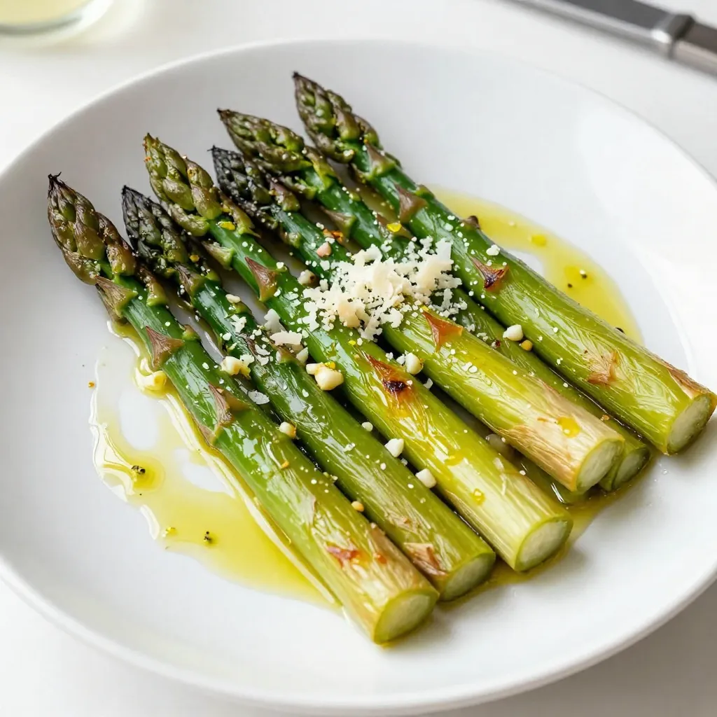 Lemon Garlic Roasted Asparagus Flavorful Side Dish