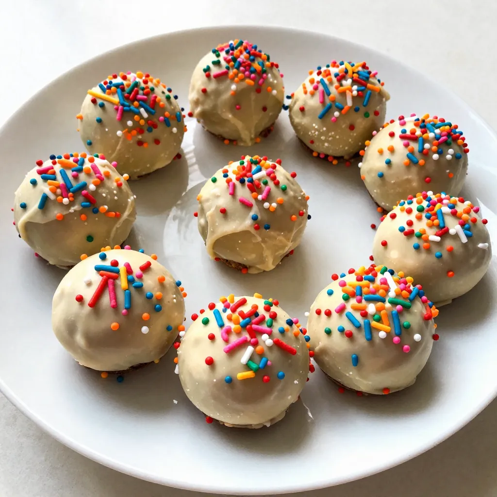 No-Bake Birthday Cake Truffles Easy and Fun Treat
