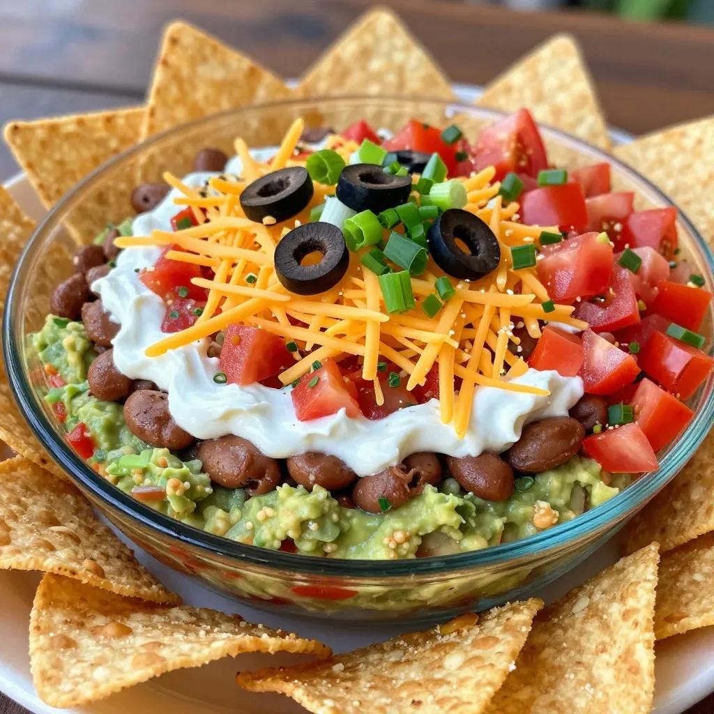 Tex-Mex Layered Dip Fresh and Flavorful Delight