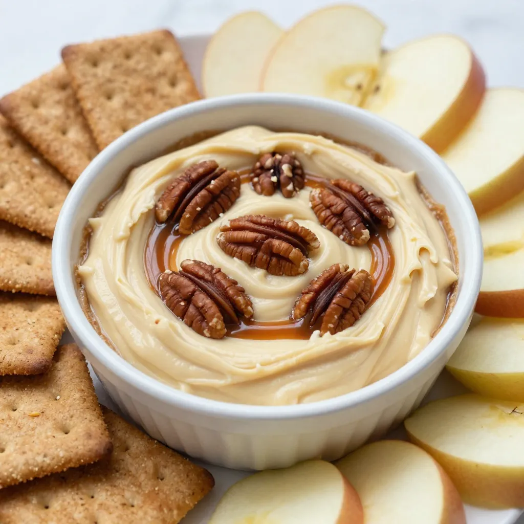 Caramel Pecan Cheesecake Dip Irresistible Treat
