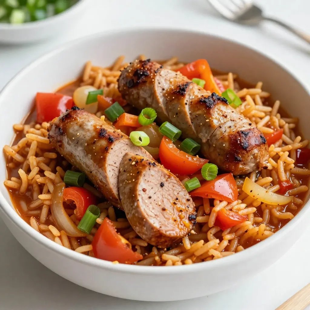 Cajun Turkey Sausage Jambalaya Flavorful Rice Dish