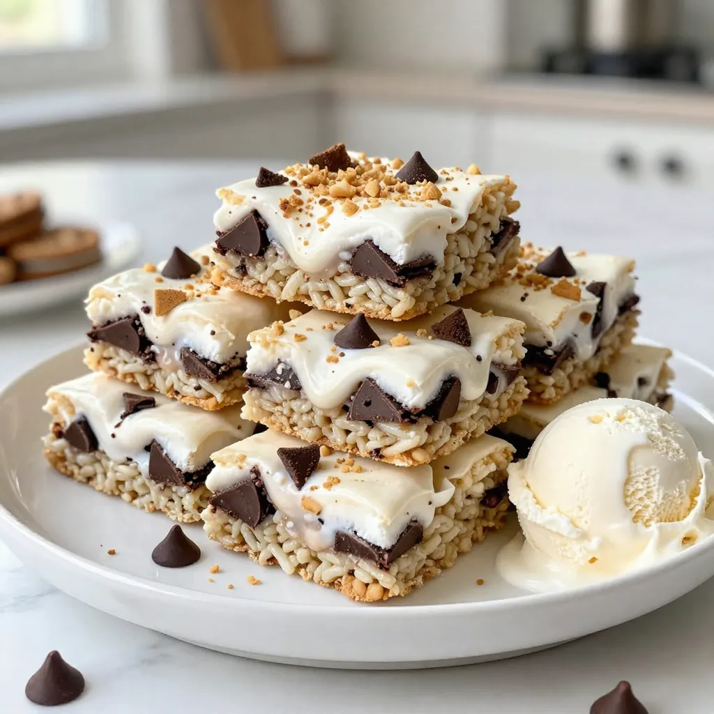 Cookies &#038; Cream Rice Krispie Treats Simple Delight