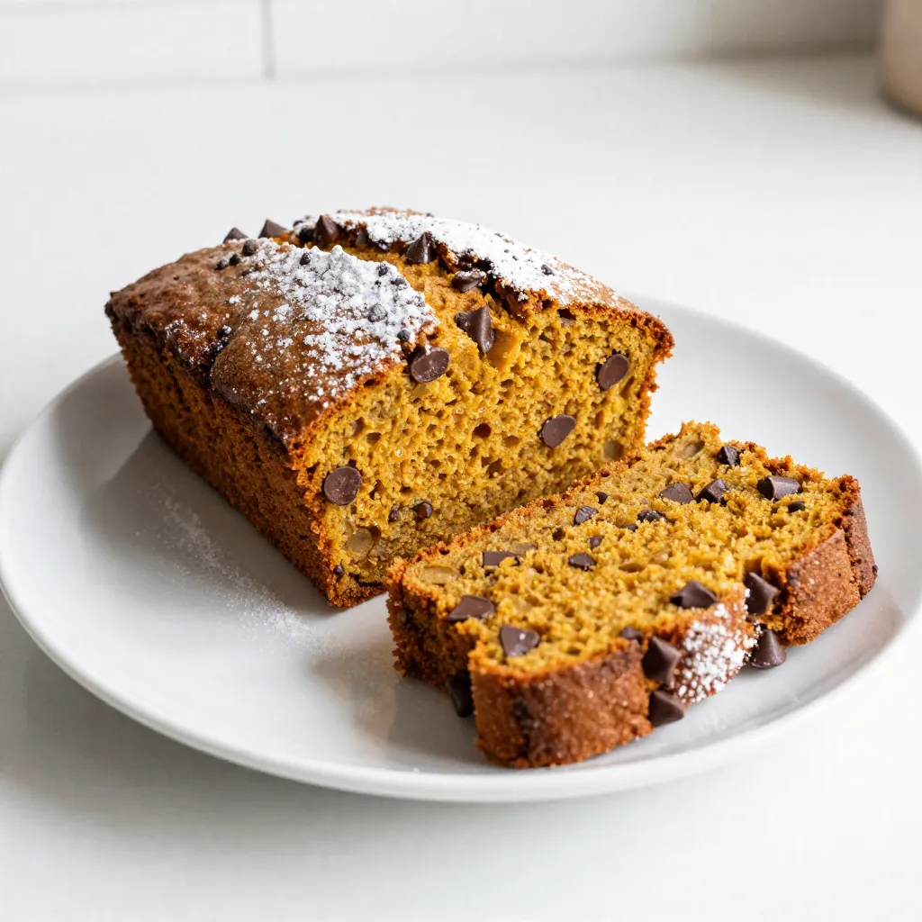 Chocolate Chip Pumpkin Bread Warm and Comforting Treat