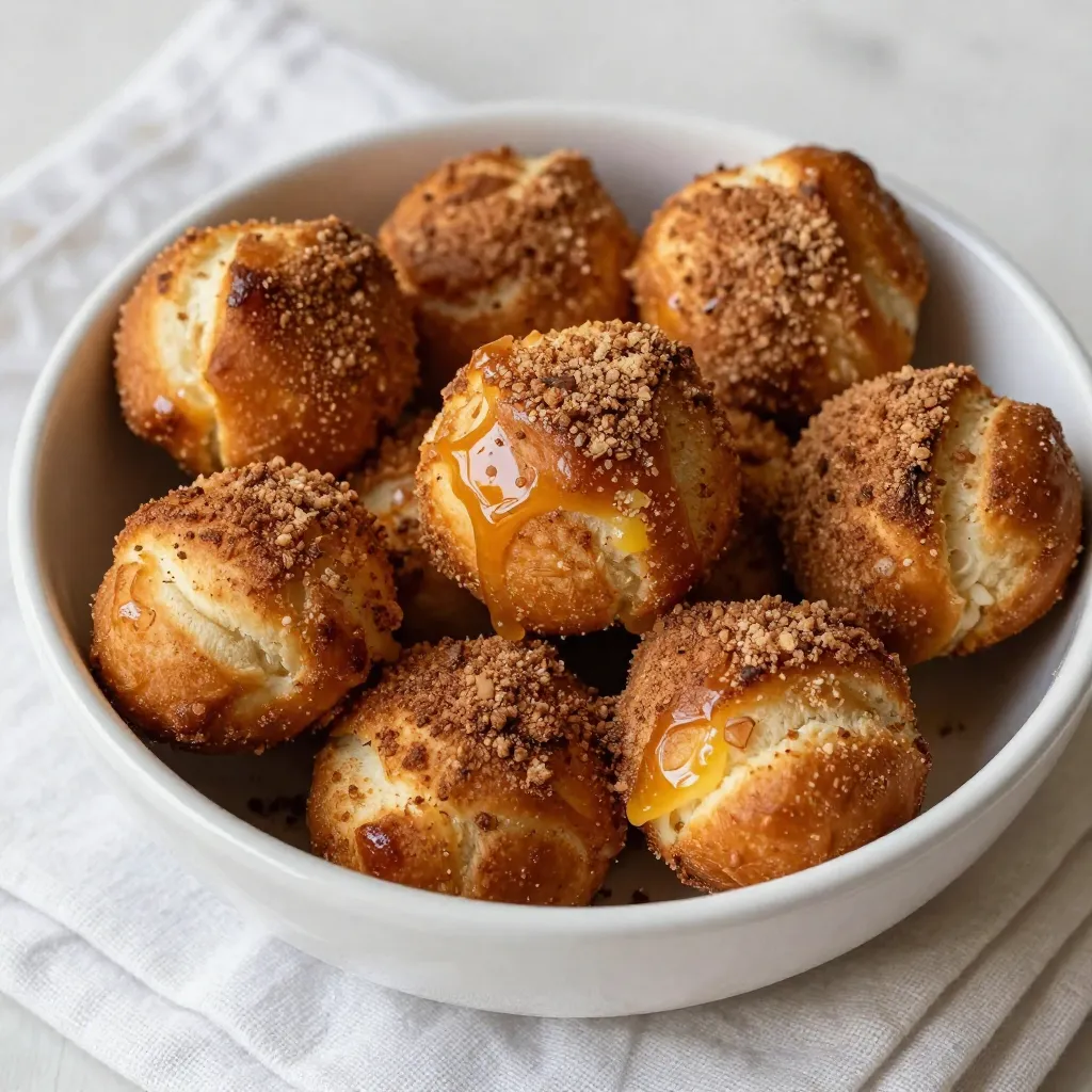 Cinnamon Sugar Pretzel Bites Tasty and Easy Recipe