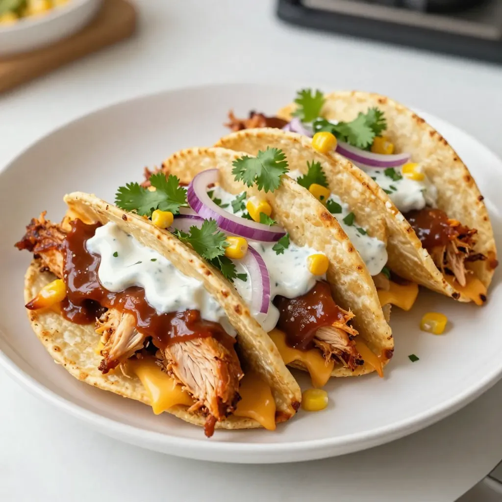 BBQ Ranch Chicken Quesadillas Flavorful and Easy Dish