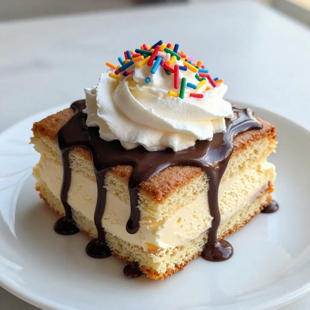 Birthday Cake Ice Cream Sandwiches Delightful Treat