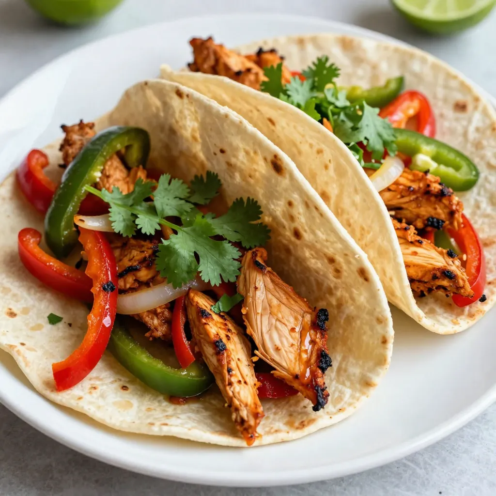 Jalapeño Lime Chicken Fajitas Flavorful Weeknight Meal