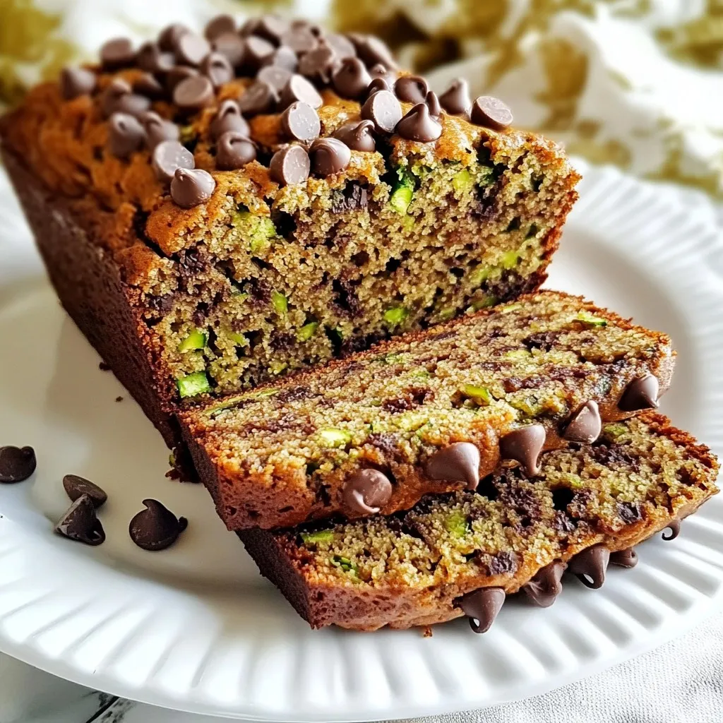 Chocolate Chip Zucchini Bread Tasty and Simple Recipe