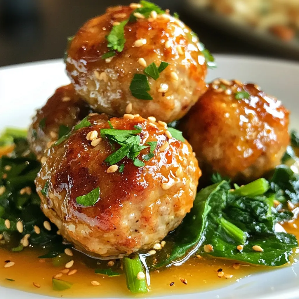 Honey Garlic Turkey Meatballs Flavorful and Simple Meal