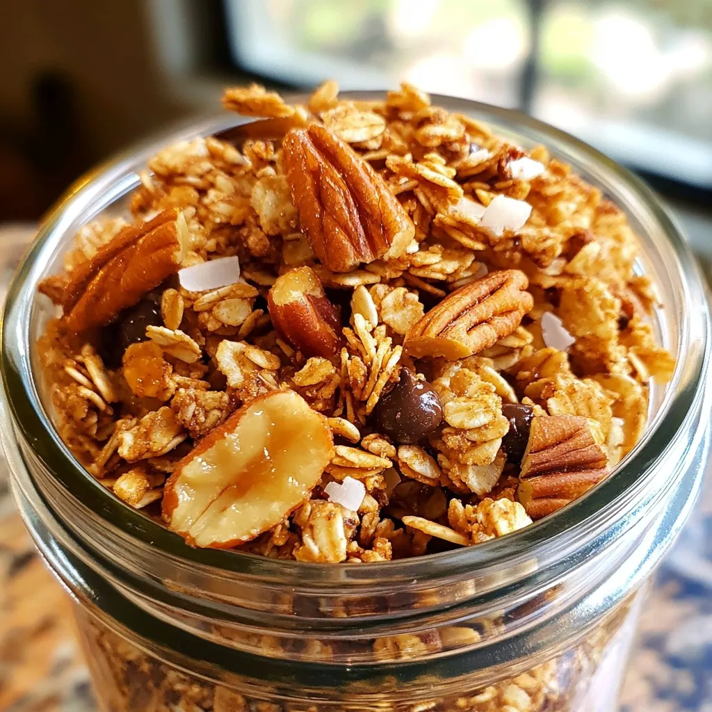 Maple Pecan Granola Clusters Simple and Tasty Recipe