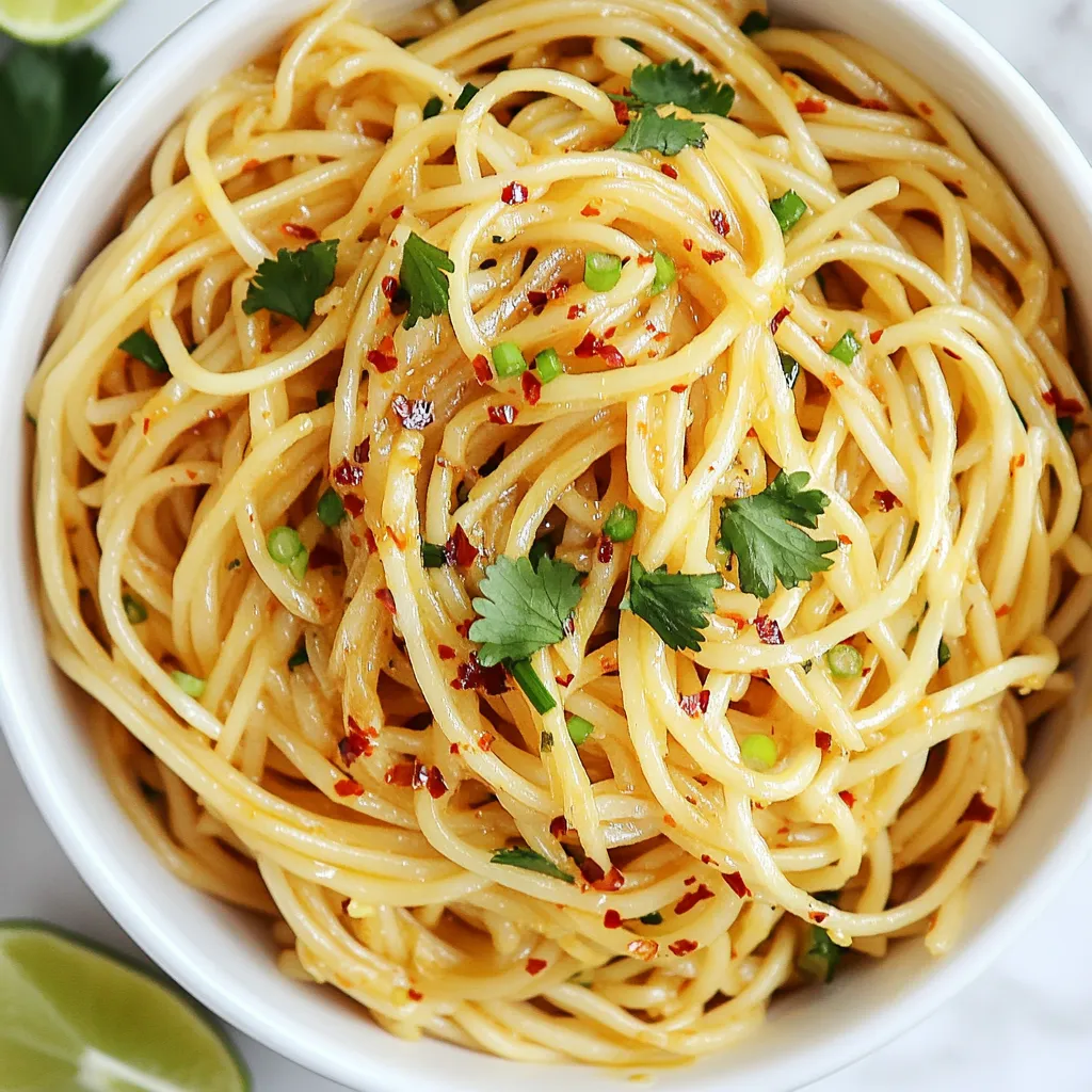 Garlic Chili Oil Noodles Quick and Flavorful Meal