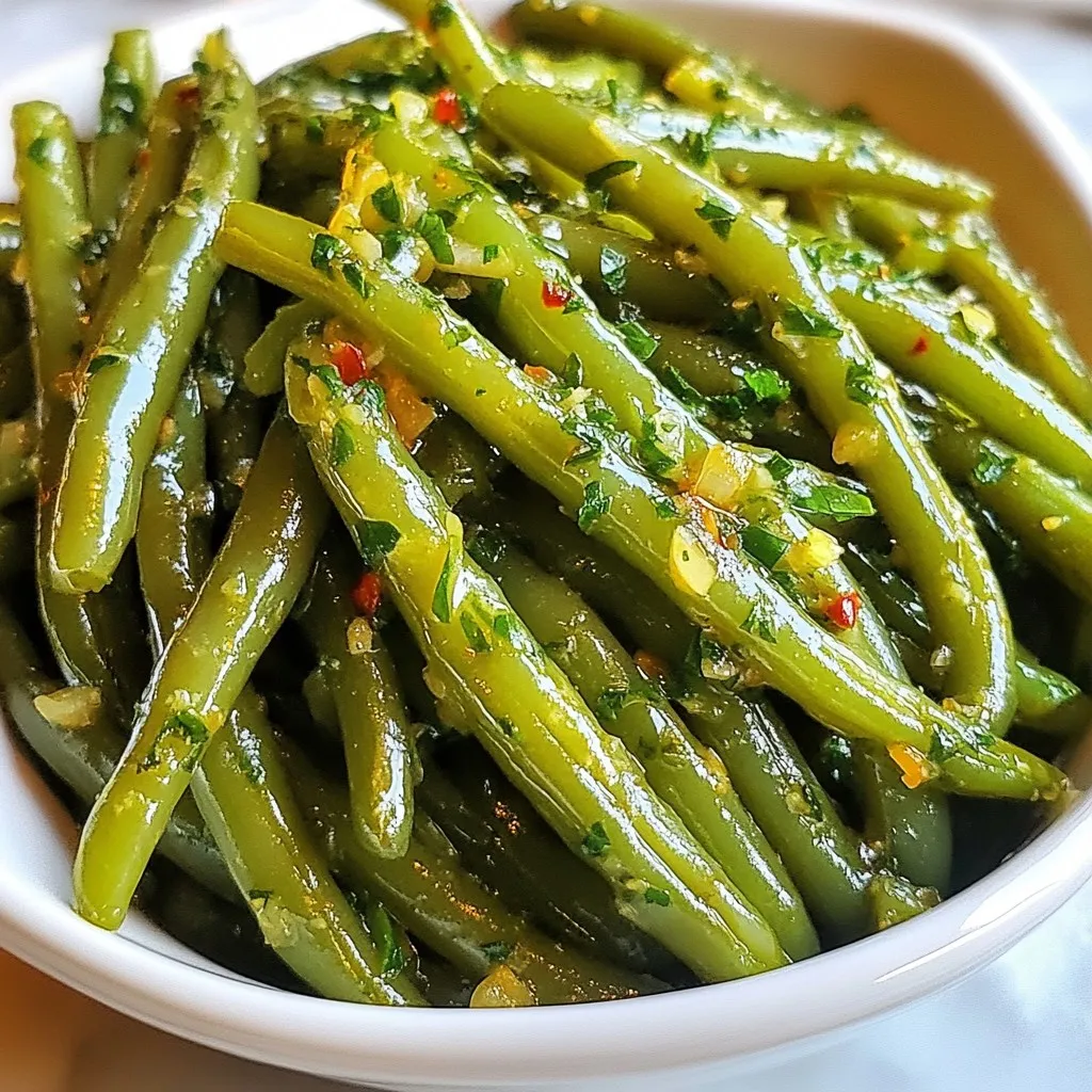 Garlic Butter Green Beans Satisfying Side Dish Recipe