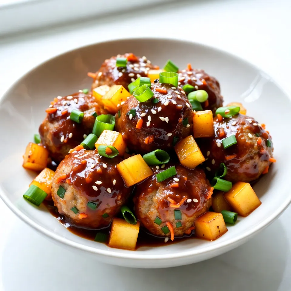 Pineapple Teriyaki Meatballs Flavorful and Easy Recipe