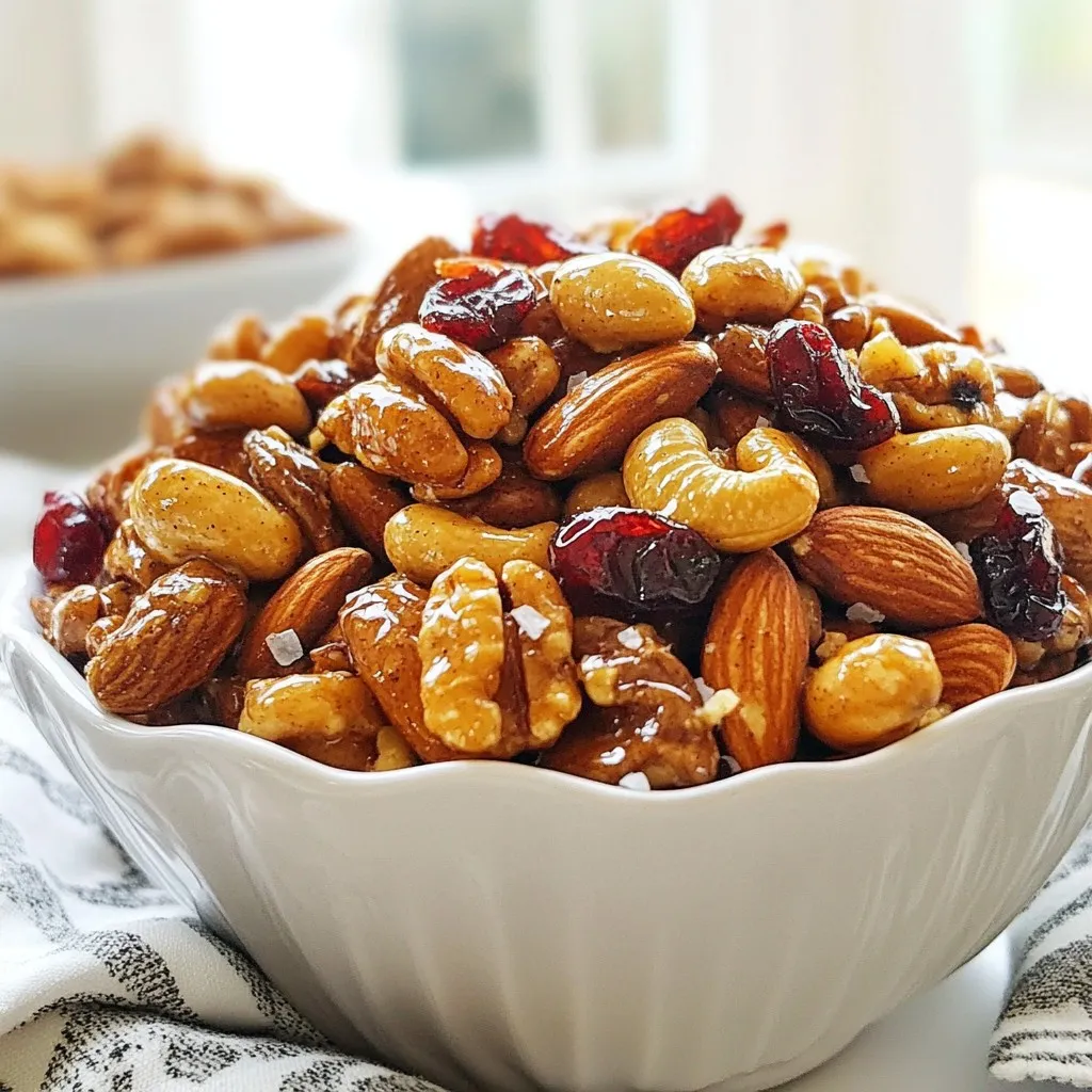 Savory Slow Cooker Spiced Nuts Perfect for Snacks
