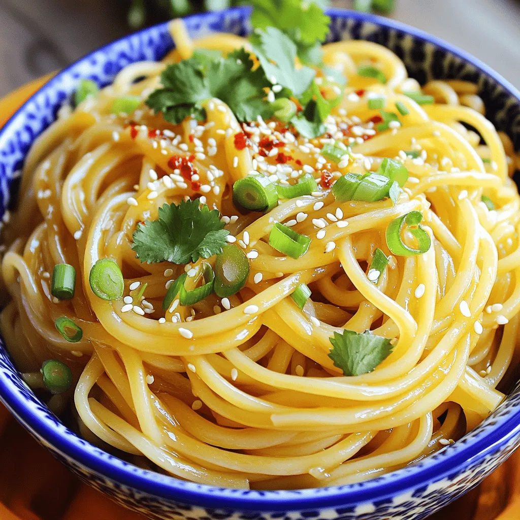Spicy Garlic Noodles Bold and Flavorful Recipe