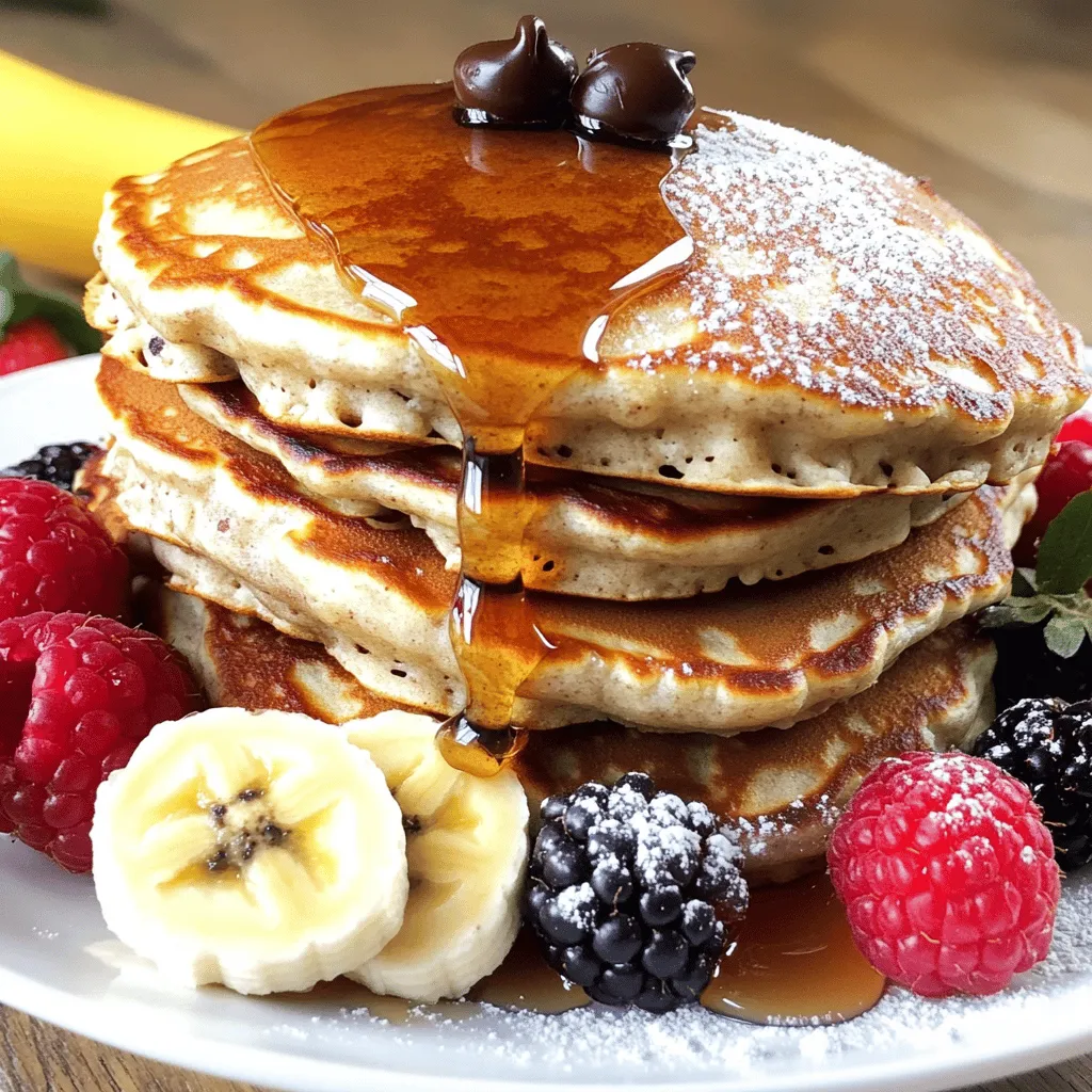 Chocolate Chip Cottage Cheese Pancakes Delightful Recipe