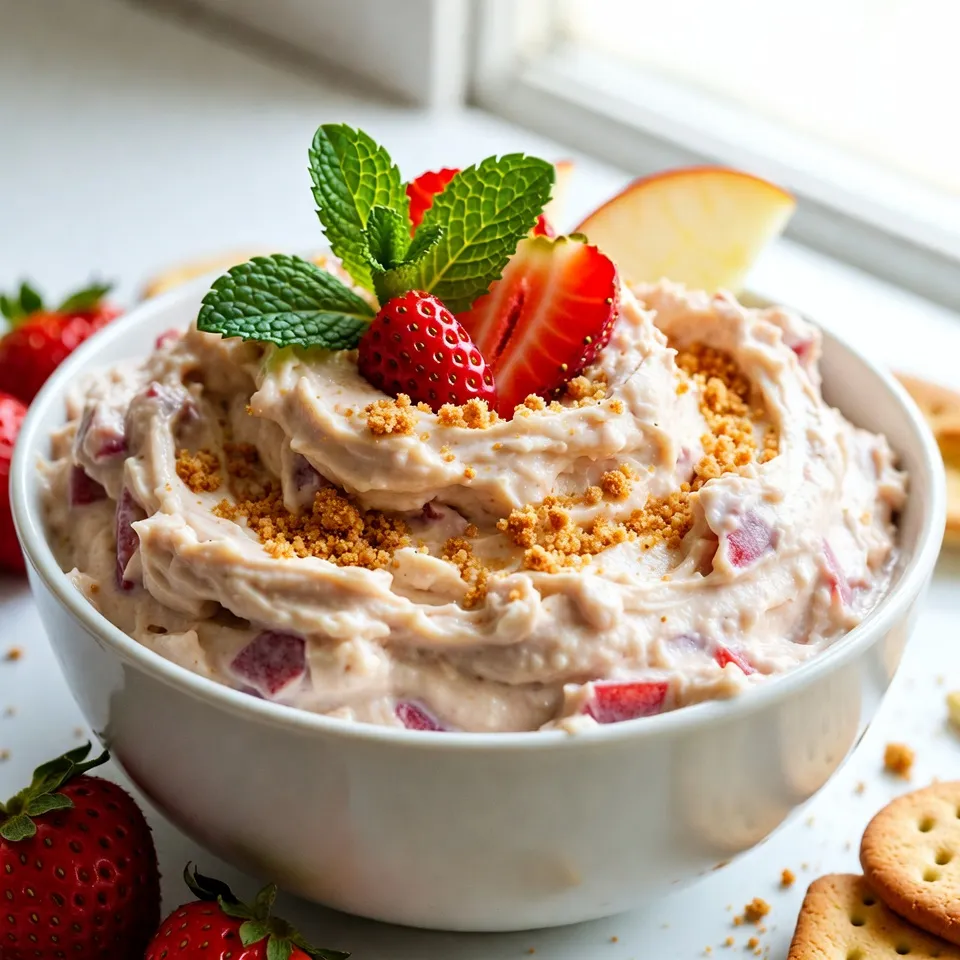 Strawberry Cheesecake Dip Easy and Delicious Treat